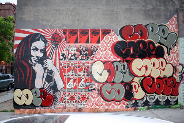 Cope2 x Shepard Fairey, Bronx NYC