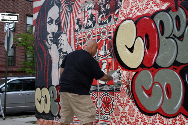 Cope2 x Shepard Fairey, Bronx NYC