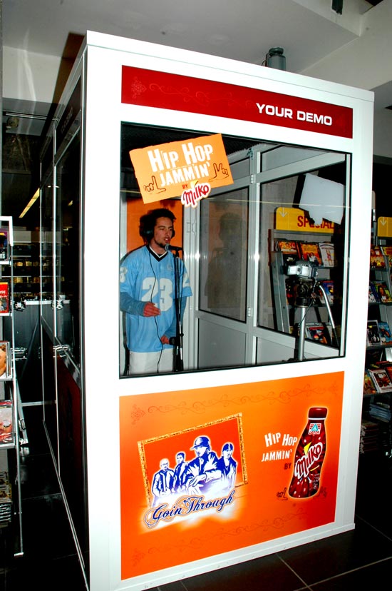 Milko studio booth